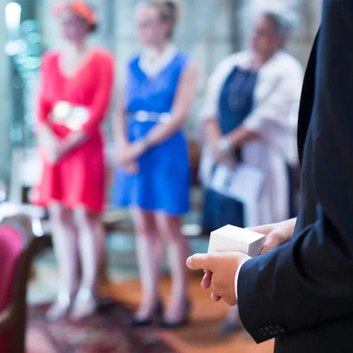 Photographie de mariage - Photo d'une cérémonie de mariage par Photographe Poitiers